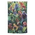 thumbnail image 3 of Blackout Curtains Window Curtain for Bedroom Living Room 1 Panel 82"x42" Colorful Frogs on Leaves, 3 of 8