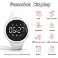thumbnail image 2 of SUGARMOM Fitness Watch (No Need App) Pedometer Watch for Calories  Distance  Step Counter for Walking Mens Womens Digital Watch Fitness Tracker Without Smartphone, 2 of 7