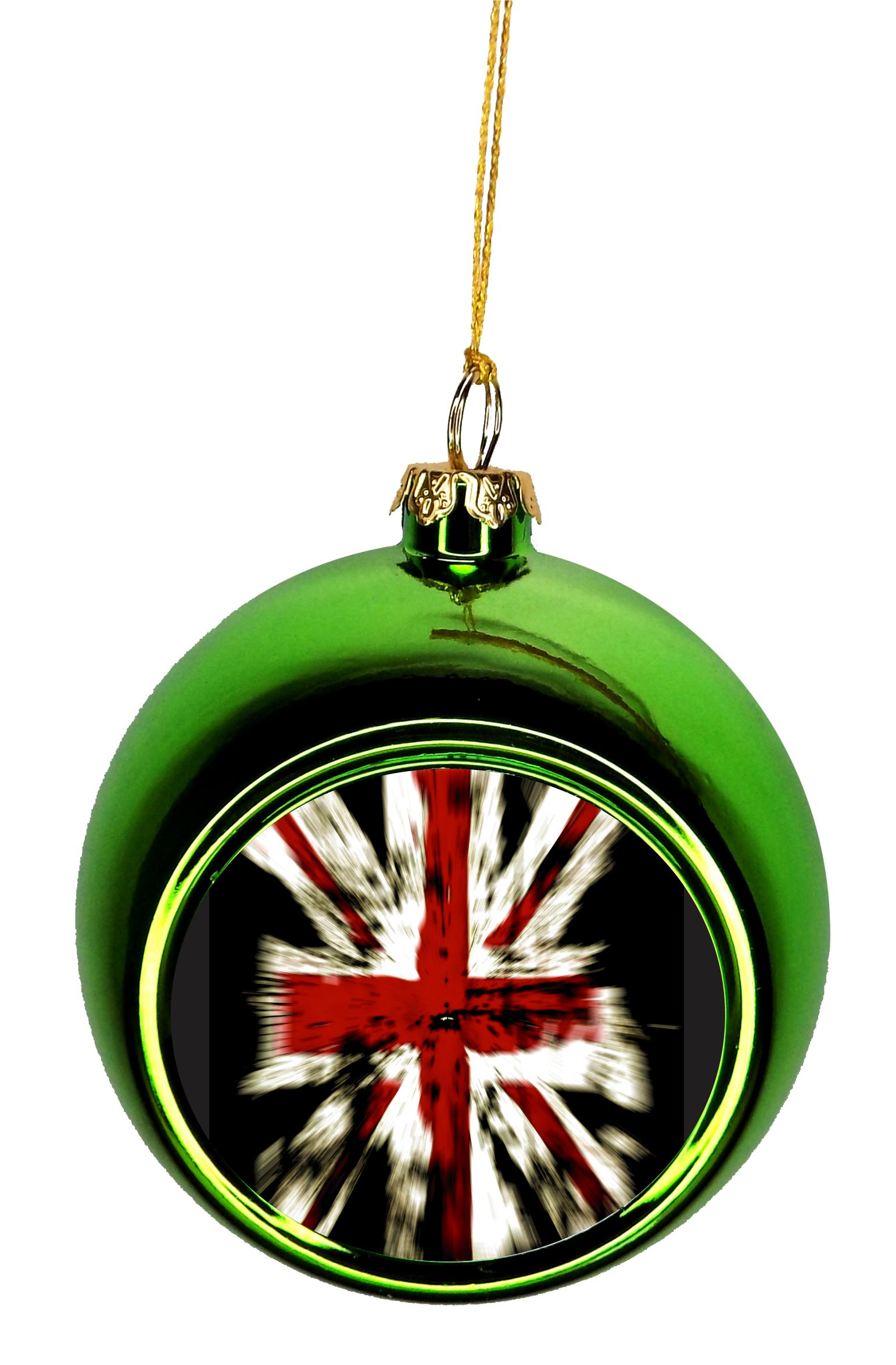 Flag England United Kingdom UK GB Great Britian British Bauble