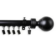 thumbnail image 1 of Rod Desyne Sphere Traverse Rod, 86-120", Black, 1 of 4