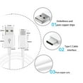 thumbnail image 4 of For Original Samsung Galaxy A02s Charger! Adaptive Fast Charger Kit [1 Dual Port Car Charger + 2 Type-C Cables] True Digital Adaptive Fast Charging uses dual voltages for up to 50% faster charging!, 4 of 5
