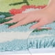 thumbnail image 3 of Alfombrillas de baño suaves REGALWOVEN, alfombra de baño antideslizante con patrón botánico, tapete absorbente de felpa, flores 16" x 24", 3 of 6