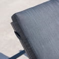 thumbnail image 4 of Bristol Outdoor Adjustable Aluminum Chaise Lounges with Cushion, Set of 4, Black, Dark Grey, 4 of 7