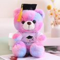 thumbnail image 3 of 12 estilos 23cm nuevo Dr. Bear peluche de juguete de peluche suave colorido oso Animal muñecas graduación regalos de cumpleaños para niños niñas, 3 of 5