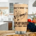 thumbnail image 5 of Cool Acoustic Bass Guitar Player Gifts for Men & Women, Playing Electric Bass Guitar 20 Oz Tumbler, 4-String Bass Mugs, Short Scale Bass Guitar, Beginner Bassist Music Cups Accessories, 5 of 6