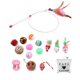 thumbnail image 1 of 16Pcs Variety Pack Cat Toys Tease Stick Mouse Balls Catnip Sisal Feather Gift Combination Set, 1 of 4