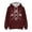 Wine Red, variant on Slay the Spire 2 Merch Logo Bagless Hoodie Halloween Sweatshirt Streetwear Unisex Winter Fashion Fan Pullovers Top