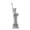 Silver, variant on Statue of Liberty Inspired Decorative Figurine for Home Office Desk Shelf Art Ornament New York Landmark Replica Sculpture
