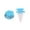 Blue, variant on 4 Pieces Reusable Washing Machine Lint Catcher Household Washing Machine Lint Mesh Bag Hair Filter Net Pouch Washer Hair Catcher (Blue, Pink)