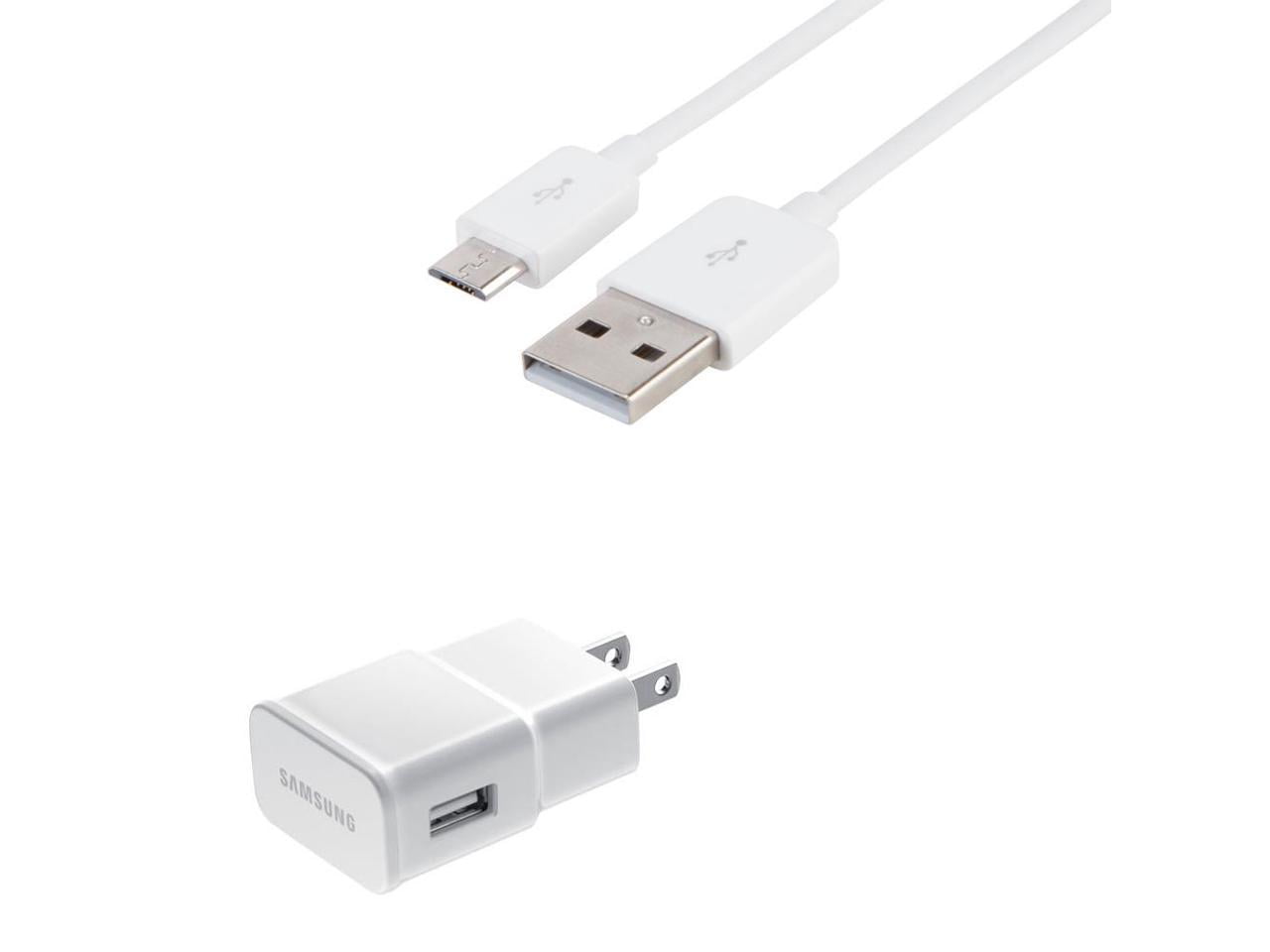 4xem 4XSAMCHARGER 1PORT 2A AMP WALL CHARGER FOR FOR ALL SAMSUNG PHONES NOTES WHITE