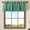 Green and White, variant on 2 Pack Buffalo Check Plaid Cotton Window Valances Red and White Farmhouse Design Window Treatment Decor Curtains Rod Pocket Valances for Kitchen/Living Room 16" x 56" (Red and White)