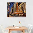 thumbnail image 2 of Nawypu  Shea's Buffalo, Buffalo NY Espresso Framed Wall Art Print, Artwork 20x16 inch, 2 of 4