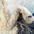 thumbnail image 4 of Unique Loom Ariel Collection Area Rug - Star (4' Round Blue/Ivory), 4 of 6