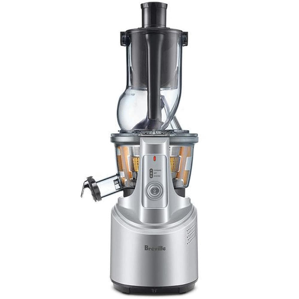 Breville BJS700SIL Big Squeeze Slow Juicer, Silver