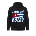 thumbnail image 2 of Sudadera con capucha con estampado de la bandera cubana, camisa divertida con frase "Cuban say", Sudadera con capucha para estudiantes, ropa de calle, 2 of 5