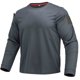 thumbnail image 5 of Ceisia Men's Spring Sporty Solid Color Round/Crew Neck Long Sleeve Shirt - Comfortable Daily Outdoor Wear Gift, 5 of 6