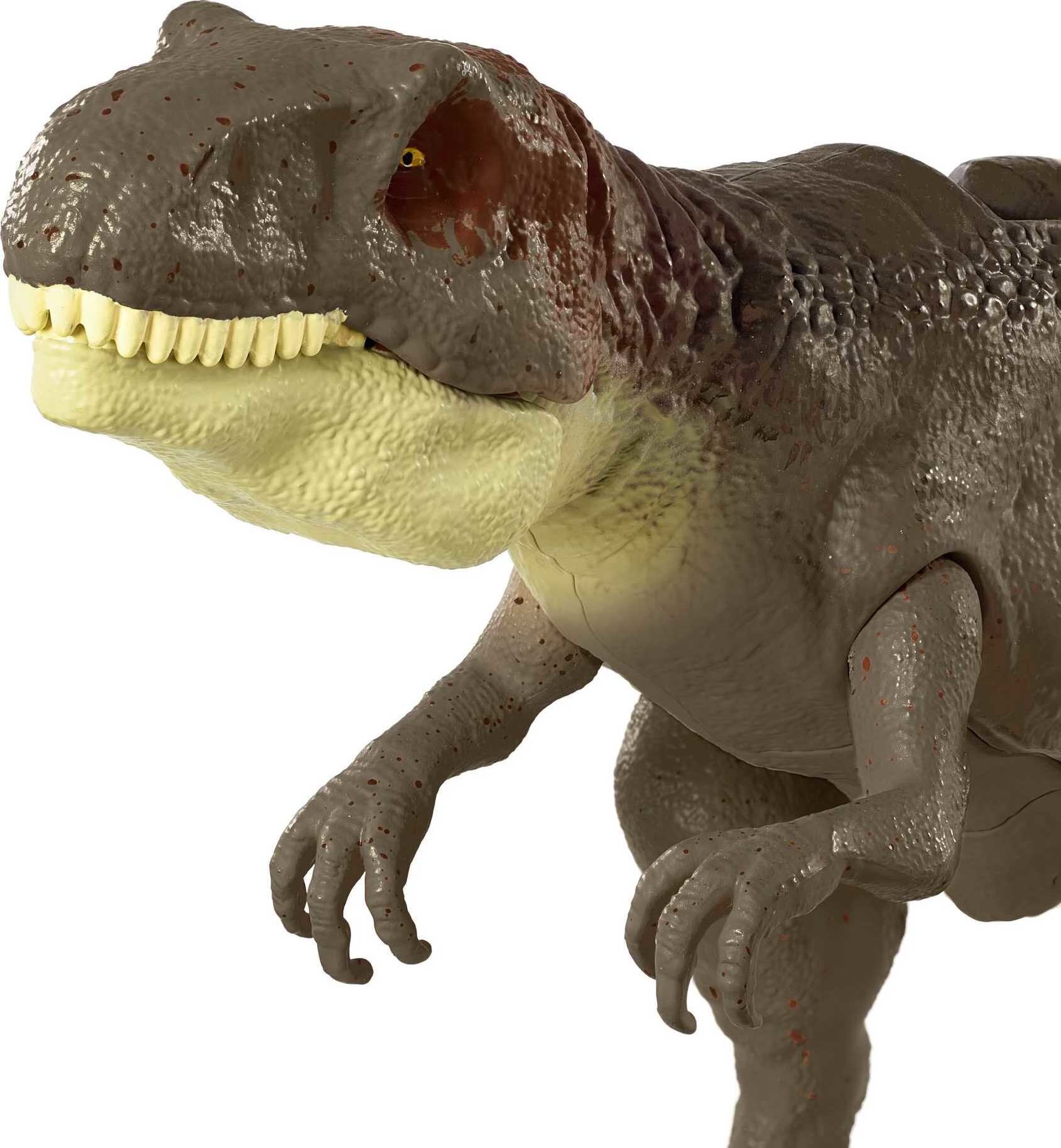 Jurassic World Roar Attack Metriacanthosaurus Action Figure, 4.4"