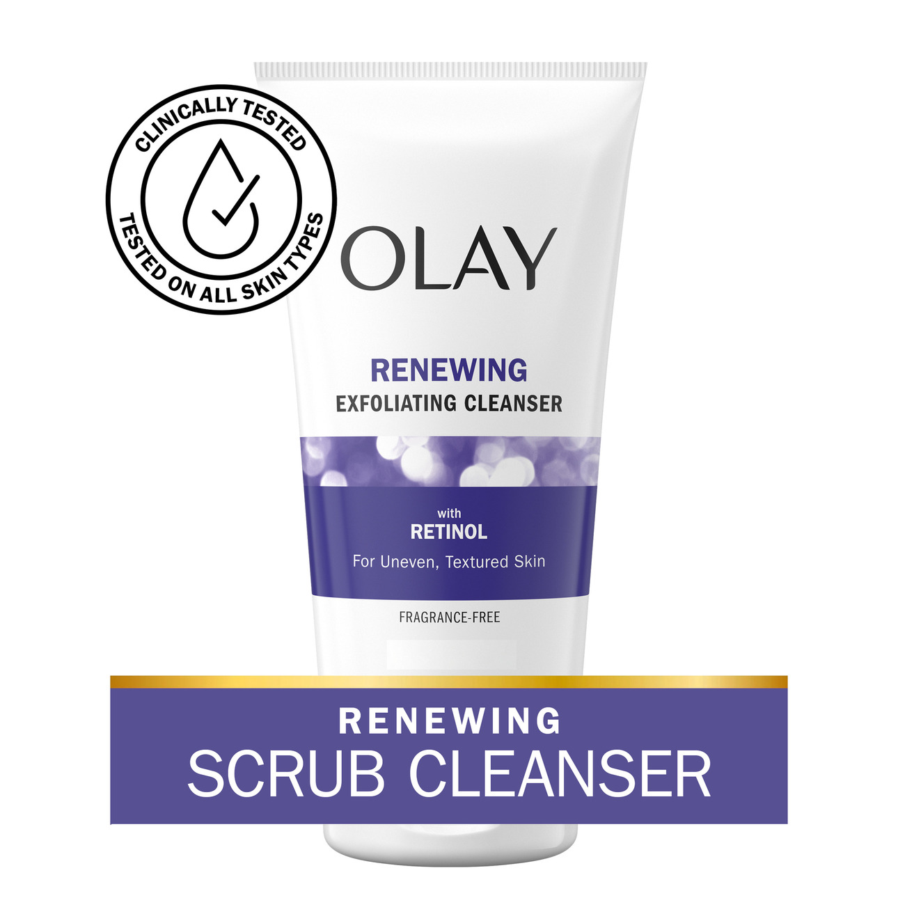 Olay Regenerist Retinol 24 Face Cleanser for Uneven Skin Tone, 5.0 fl oz