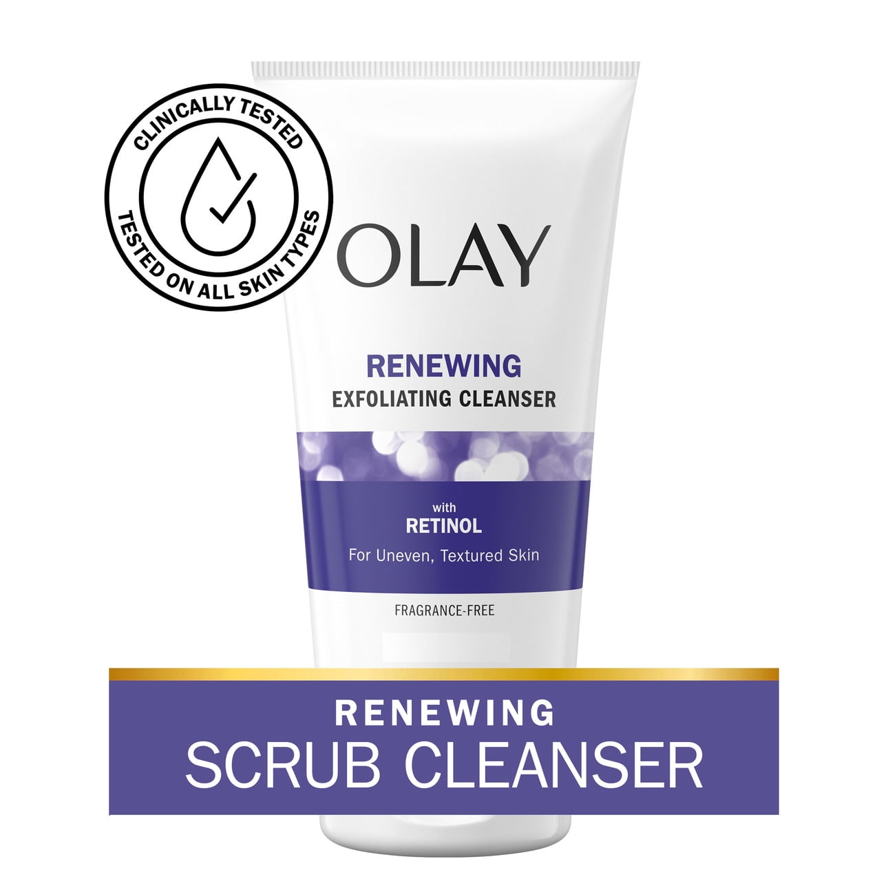 Olay Regenerist Retinol 24 Face Cleanser for Uneven Skin Tone, 5.0 fl oz