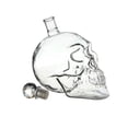 thumbnail image 3 of Licorera de Cristal HappyWare 1 Litro con Tapón diseño Calavera, 3 of 4