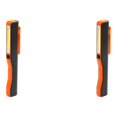 thumbnail image 2 of Greeniant Pluma de trabajo Luz COB LED Ajustable IPX4 Impermeable Inspección Linterna Emergencia Portátil Manos libres Clip Lámpara Naranja No.03 2Conjunto, 2 of 6