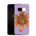 thumbnail image 4 of Samsung Phone Case | Orange Daylily Flower | Lavender Background,iPhone 16 Pro Max, 4 of 6
