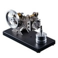 thumbnail image 1 of All Metal Vacuum Engine Diy Hot Gas Turbine Steam Engine Model Kit, 1 of 8