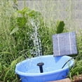 thumbnail image 5 of Solar Water Fountain Kit, Energy-Efficient 7V 1.2W Solar-Powered Pump For Gardens, Bird Baths, And Ponds, With Four Adjustable Nozzles, 5 of 5