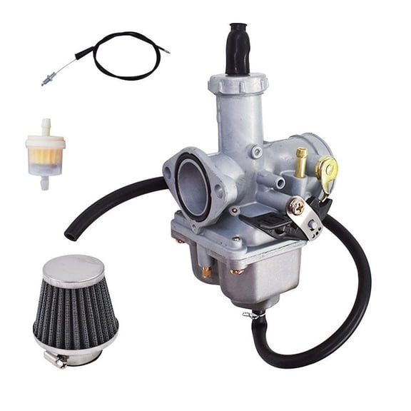 PZ26 Carburetor with Throttle Cable & Air Filter Fit for Honda CRF100F XR100 XL100S XR200X R200R Carb