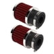 thumbnail image 4 of Filtro De Aire De Protección Del Motor 2 Piezas Que Aumentan La Potencia Del Filtro De Aire De La Motocicleta Fácil Instalación Para Boquilla De Carburador De 28 Mm-48 Mm ANGGREK  Accesorios, 4 of 8