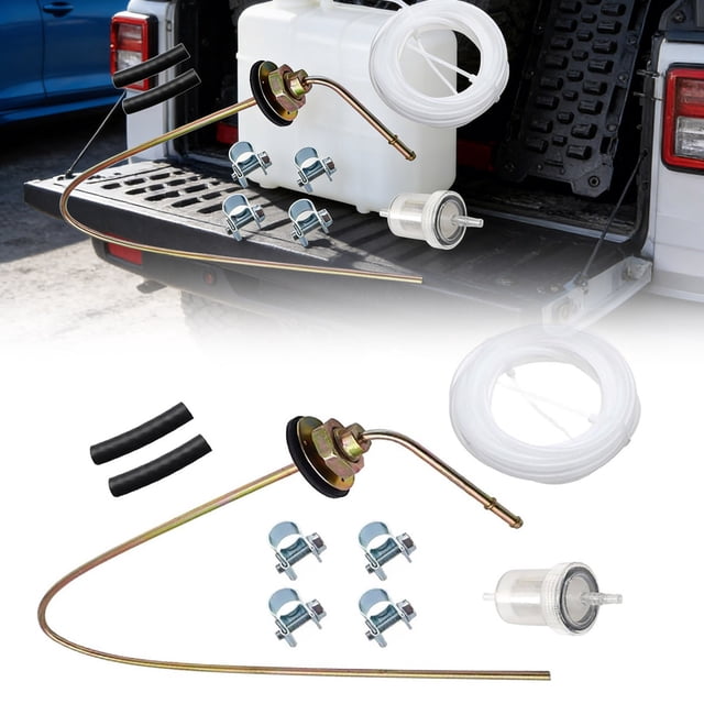 BotaniNest Universal Parking Heater Fuel Fuel Line Adapter With Filter And Quick Connectors