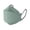 Army Green, variant on 10-Piece KN95 Protective Face Masks with Elastic Ear Loops, 8 in x 3.2 in Breathable Multi-Color Masks for Daily Outdoor Protection and Personal Health Wellness