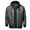 Black, variant on Maoxin Men Jacket Men's Fashion Casual Outdoor Leather Clip Long Sleeve Hooded Casual Coat/jacket Hardshell Jacket Jacket Coats , White , M