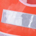thumbnail image 4 of Chaleco Reflectante de Visibilidad Macarena Fluorescente para Ingeniería Manejo de Caminos Controladores de Tránsito Naranja, 4 of 7