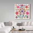 thumbnail image 3 of Trademark Fine Art 'Floral Fiesta White III' Canvas Art by Laura Marshall, 3 of 3