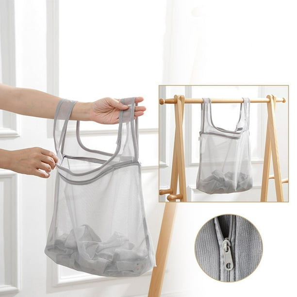 Mesh Laundry Bag Washing Machine Cover Wash Bag for Garment Dress Dirty  Clothes S