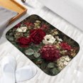 thumbnail image 6 of 1pc Bouquet of Flowers Absorbent Non-Slip Bathroom Thickened Flannel Rug Decor,Soft,Quick Drying,Suitable For Indoor/outdoor Use,Bathrooms,Bedrooms,Kitchens,Terrace,Laundry Rooms,16"x24", 6 of 9