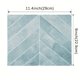 thumbnail image 5 of Yuarrent Pegatinas 3D para azulejos de cocina (paquete de 12) - Azulejos de pared adhesivos modernos y fáciles de aplicar Decoración del hogar SCQ1758-2 (22.9 x 29 cm) 12 piezas, 5 of 6