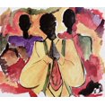 thumbnail image 2 of Unknown 29x26 White Modern Wood Framed Museum Art Print Titled - Pray I, 2 of 4