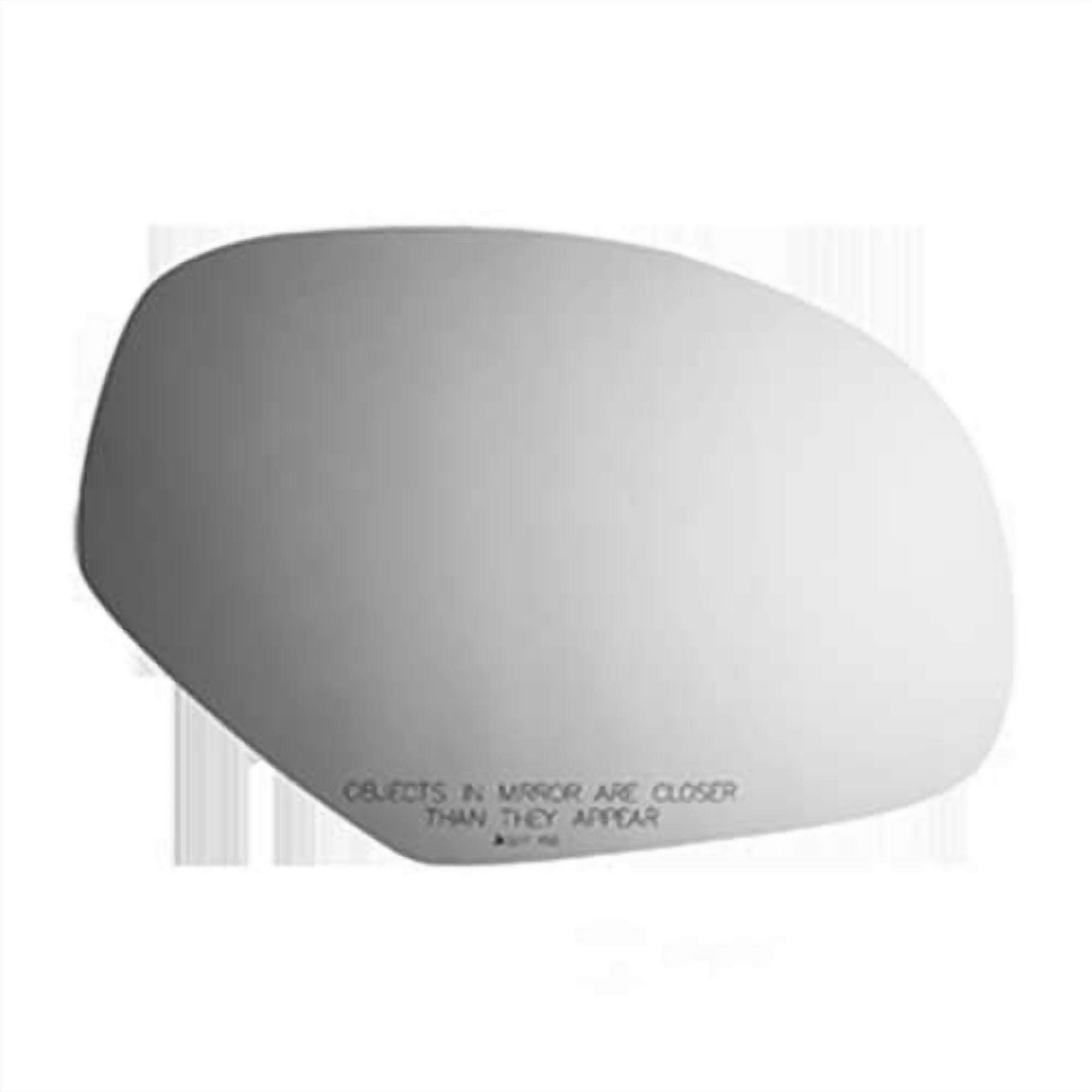Burco Side View Mirror Replacement Glass with Motor Mount Plate - Clear Glass - 5211RSG
