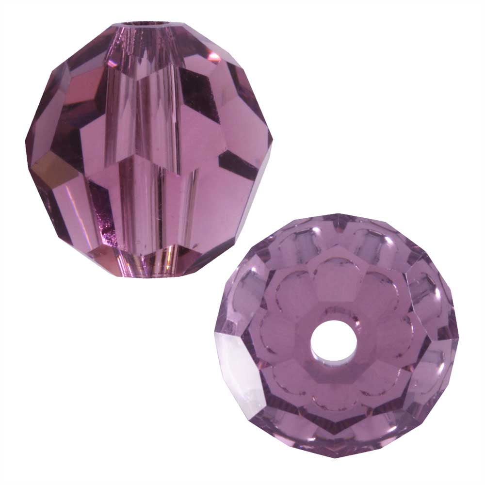 Swarovski Crystal, 5000 Round Beads 8mm, 8 Pieces, Iris