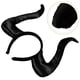 thumbnail image 5 of Diademas de cuernos de diablo, diadema única para disfraz de Halloween o cosplay., 5 of 6