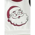 thumbnail image 6 of Bagilaanoe Toddler Baby Girl Boy Christmas Sweatshirt Long Sleeve Santa Print Pullover 6M 12M 2T 3T 4T Kids Fall Loose Tee Tops, 6 of 9