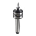 thumbnail image 3 of MT4 Morse Taper Live Center - Embout en Carbure 60°, Précision 0.005, Acier à Haute Teneur en Carbone avec Design Triple Roulement, Joint Résistant à la Poussière et à l'Eau pour Usinage CNC Tour Haute Vitesse, Surcharge Radiale 3200N, 3 of 6