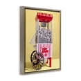 thumbnail image 2 of Stupell Industries Glam Disco Popcorn over Yellow Brown Floating Frame Canvas Art, 25 x 31, by LISH Creative, 2 of 8