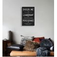 thumbnail image 2 of Inspirational Office Canvas Wall Art - Positive Entrepreneur Quotes, Discipline, Leadership, Perseverance Artwork - Home Wall Decor Framed Ready to Hang [12''W X 18''H], 2 of 6
