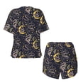 thumbnail image 2 of Sigee Snake Sleep for Sleepwear Casual Pjs with Pockets Women's Pajamas Sets Shorts 2 Piece Short Sleeve Lounge Sets, 2 of 9