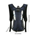 thumbnail image 3 of AOMRCOL 2026 New Hydration Backpack with 2L Hydration Bladder Water Backpack for Hiking Hydration Pack for Running Cycling Hiking Dark Blue, 3 of 4