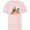 Soft Pink, variant on Disney Mickey & Friends Feelin’ Classic Retro Vintage - Short Sleeve T-Shirt for Kids - Customized-White