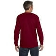 thumbnail image 2 of The Gildan Adult 53 oz Long Sleeve T-Shirt - GARNET - S, 2 of 2